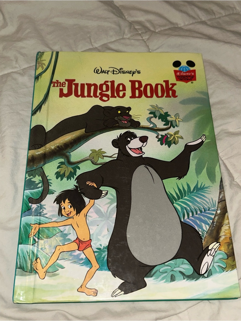 Walt Disney's Wonderful World Of Reading, The Jungle Book, 1993, Hardcover